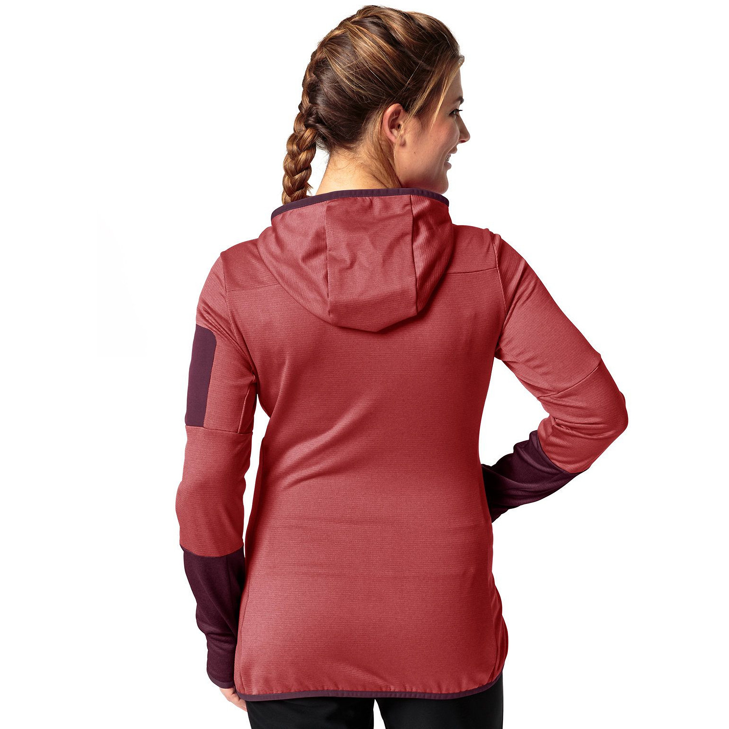 Damen VauDe Braun Wo Monviso Fleece Jacket II 804 42 Unterjacke