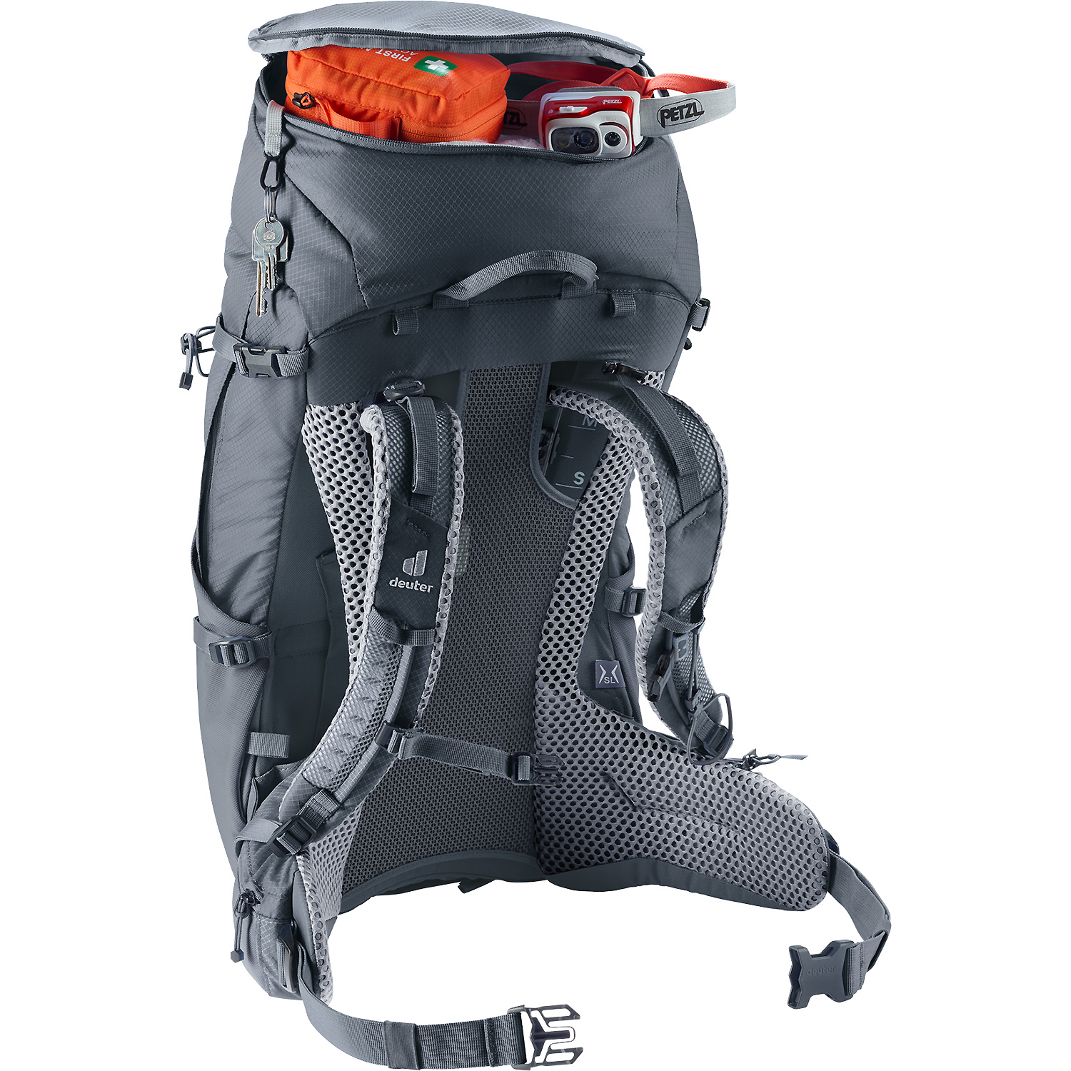 Unisex Deuter Schwarz Futura Pro 34 SL 7000 - Rucksack
