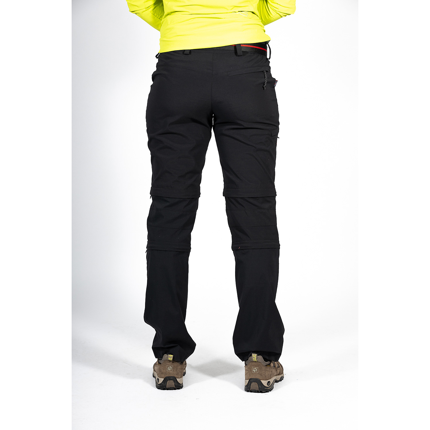 Damen Maul Sport Schwarz Feldberg II - 3in1 Zipphose el 01 46 Hose