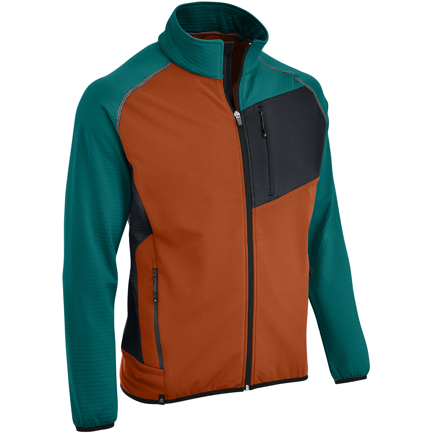 Herren Maul Sport Lila SAEntis - Fleecejacke 4661 56 Schlupfjacke