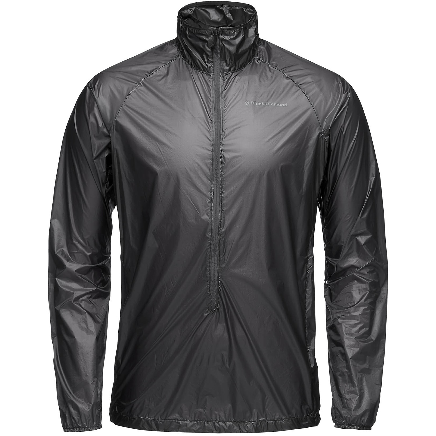 Herren Black Diamond Schwarz M DEPLOY WIND SHELL