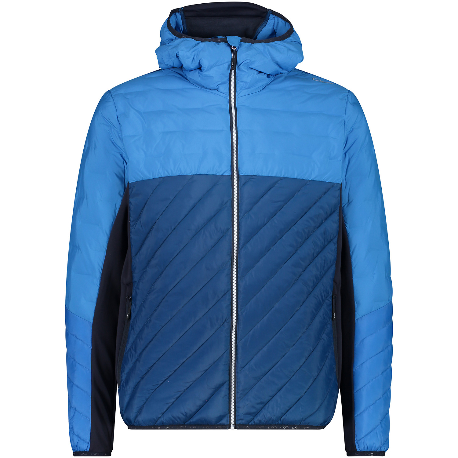 Herren CMP Blau MAN JACKET HYBRID FIX HOOD L565 54 Jacke