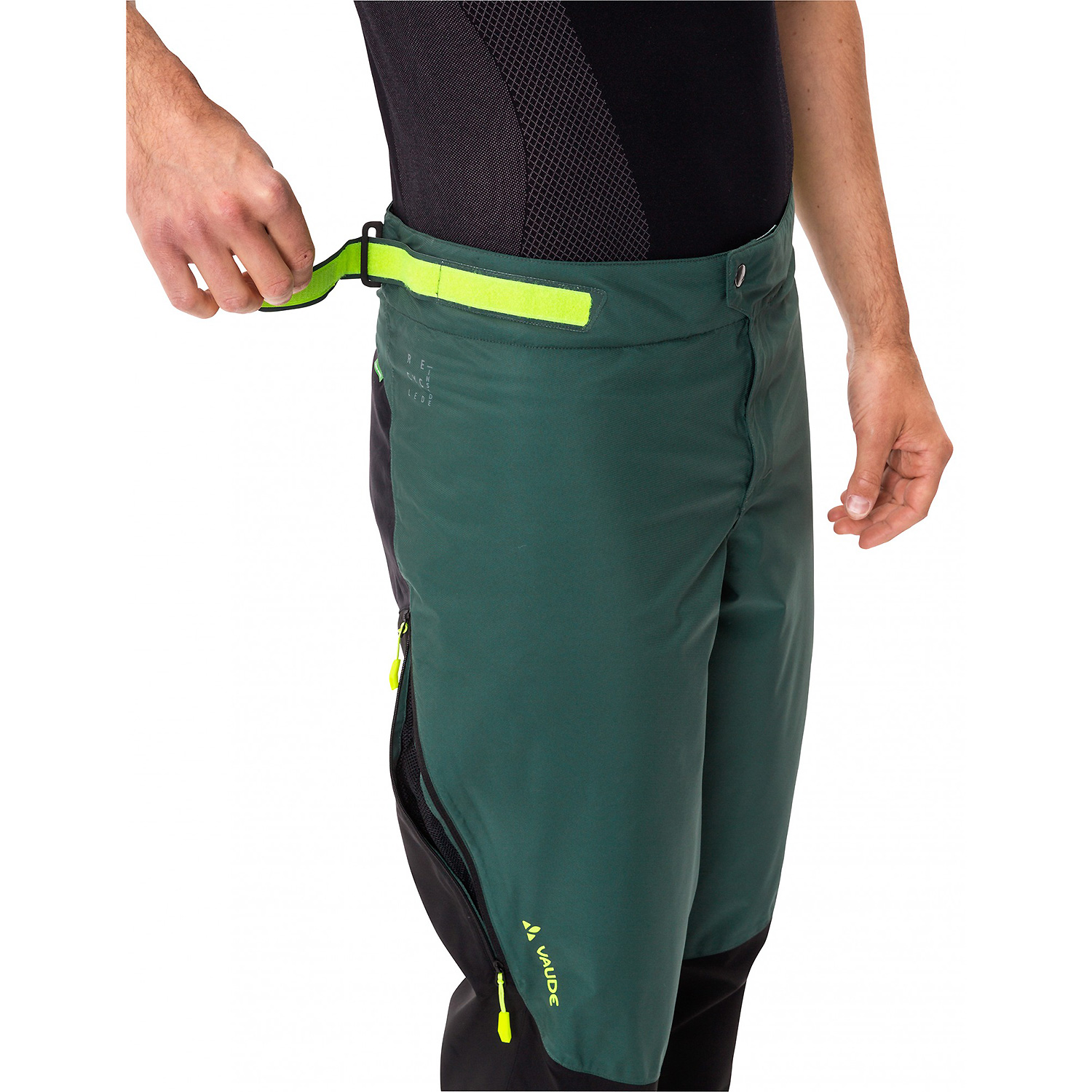 Herren VauDe Grün Me All Year Moab 2in1 Rain Pants 151 M Regenhose