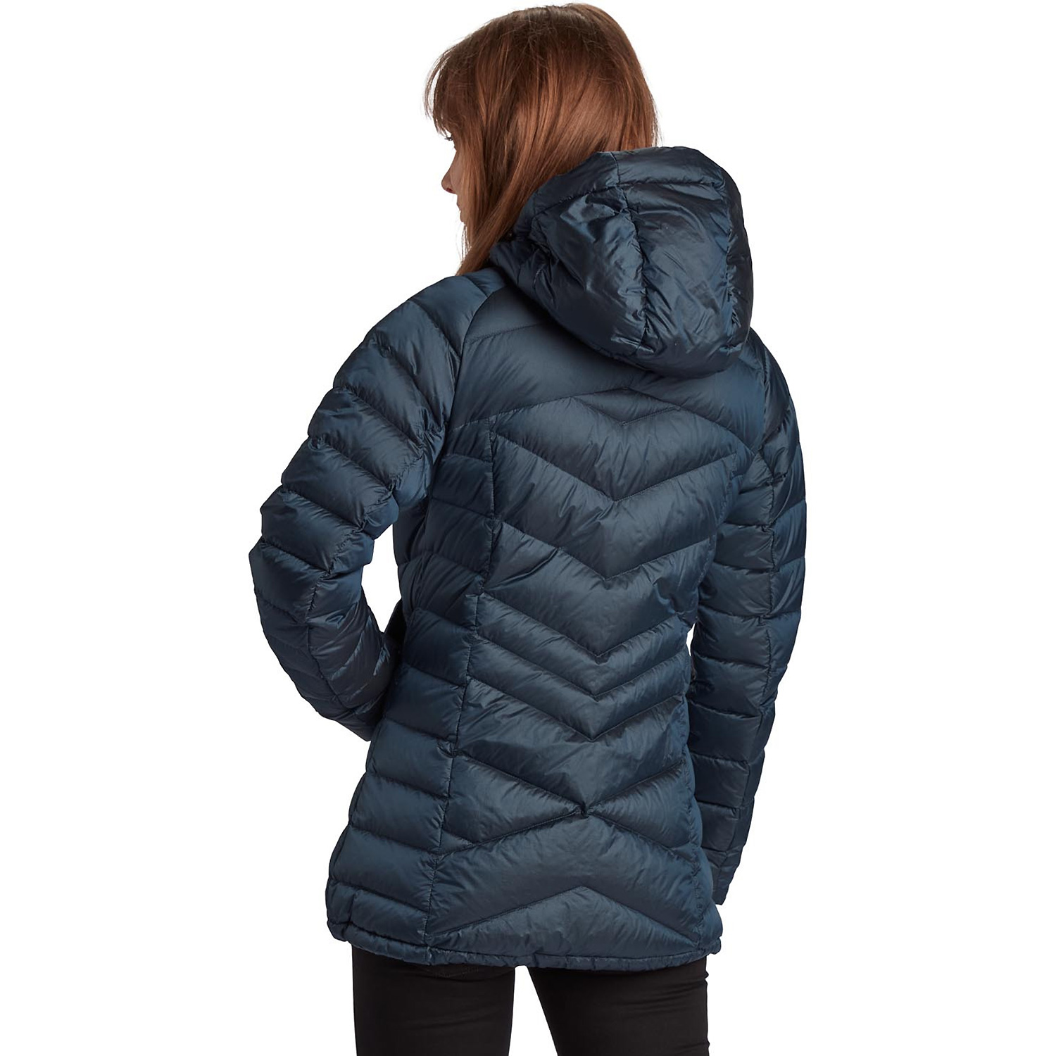 Damen Y by Nordisk Indigo WOMAN JACKET ZIP HOOD DETACHBLE INN.JACKET M916 42 Jacke
