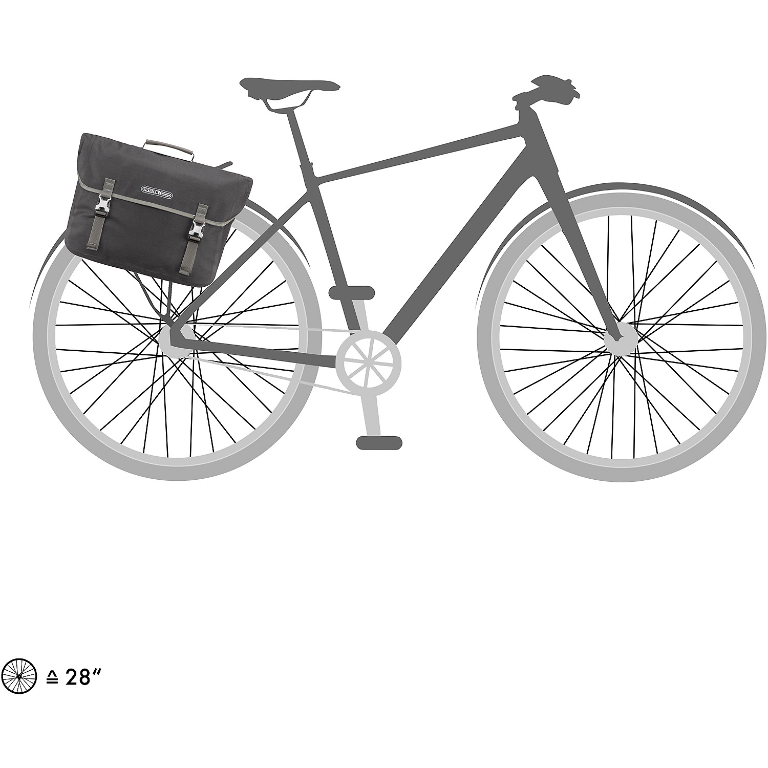 Unisex Ortlieb Grau