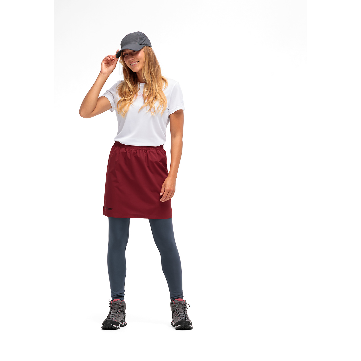 Damen Maier Sports Rot Tilia Pique W Da-Shirt 1/2 Arm M10900 40 Shirt