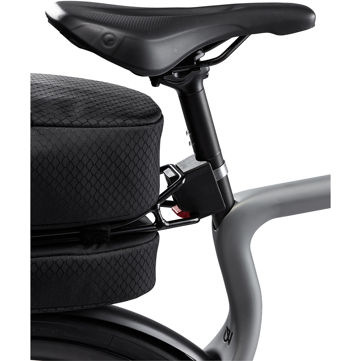 Unisex Vaude Schwarz Cyclist Saddle Bag 010 - Fahrradtasche