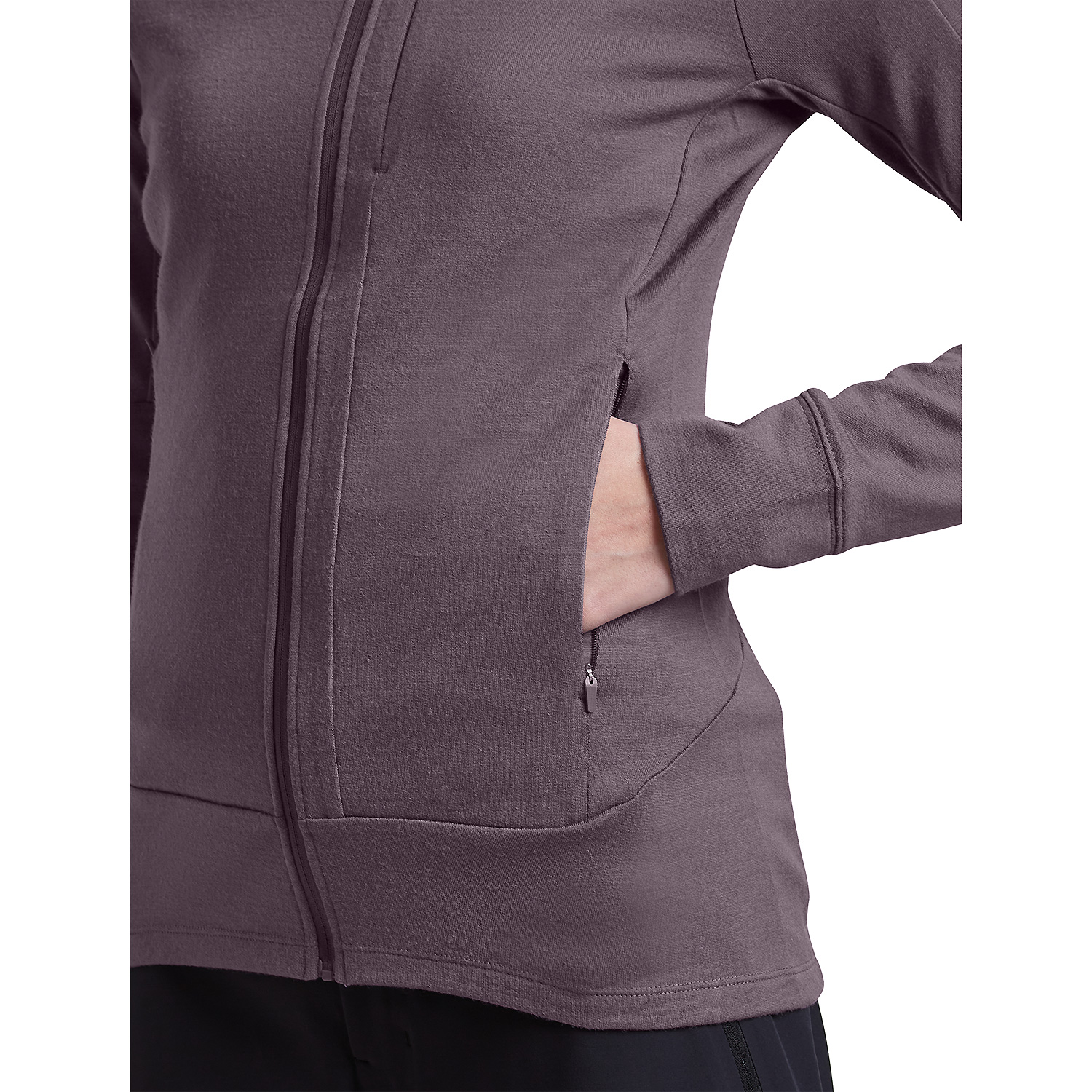 Damen Icebreaker Grau Unterjacke