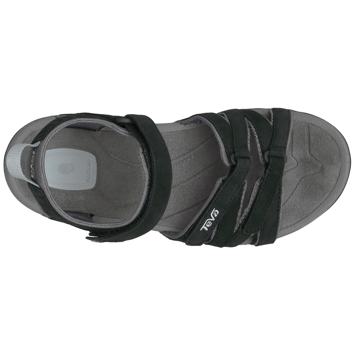 Damen Teva Schwarz