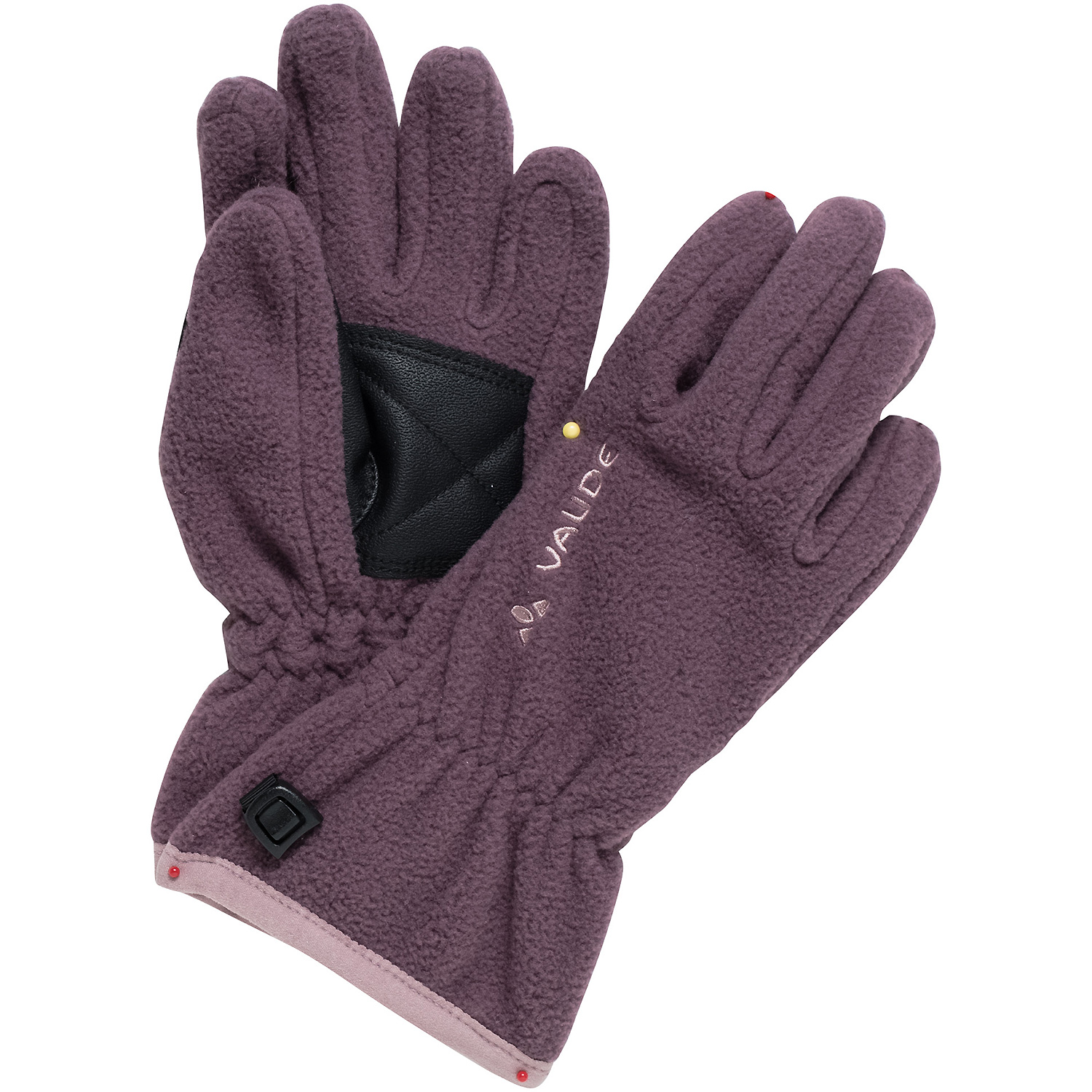 Unisex Kinder VauDe Schwarz Kids Pulex Gloves Handschuh