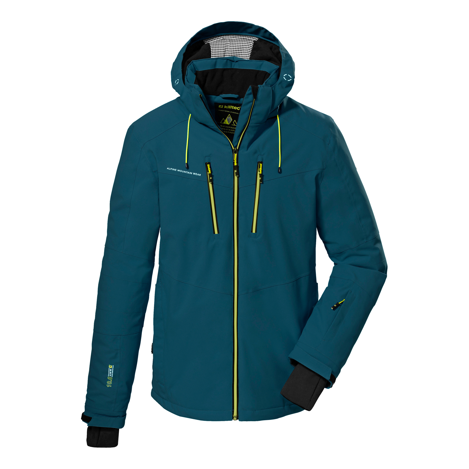 Herren killtec Petrol KSW 44 MN SKI JCKT 00836 4XL Funktionsjacke