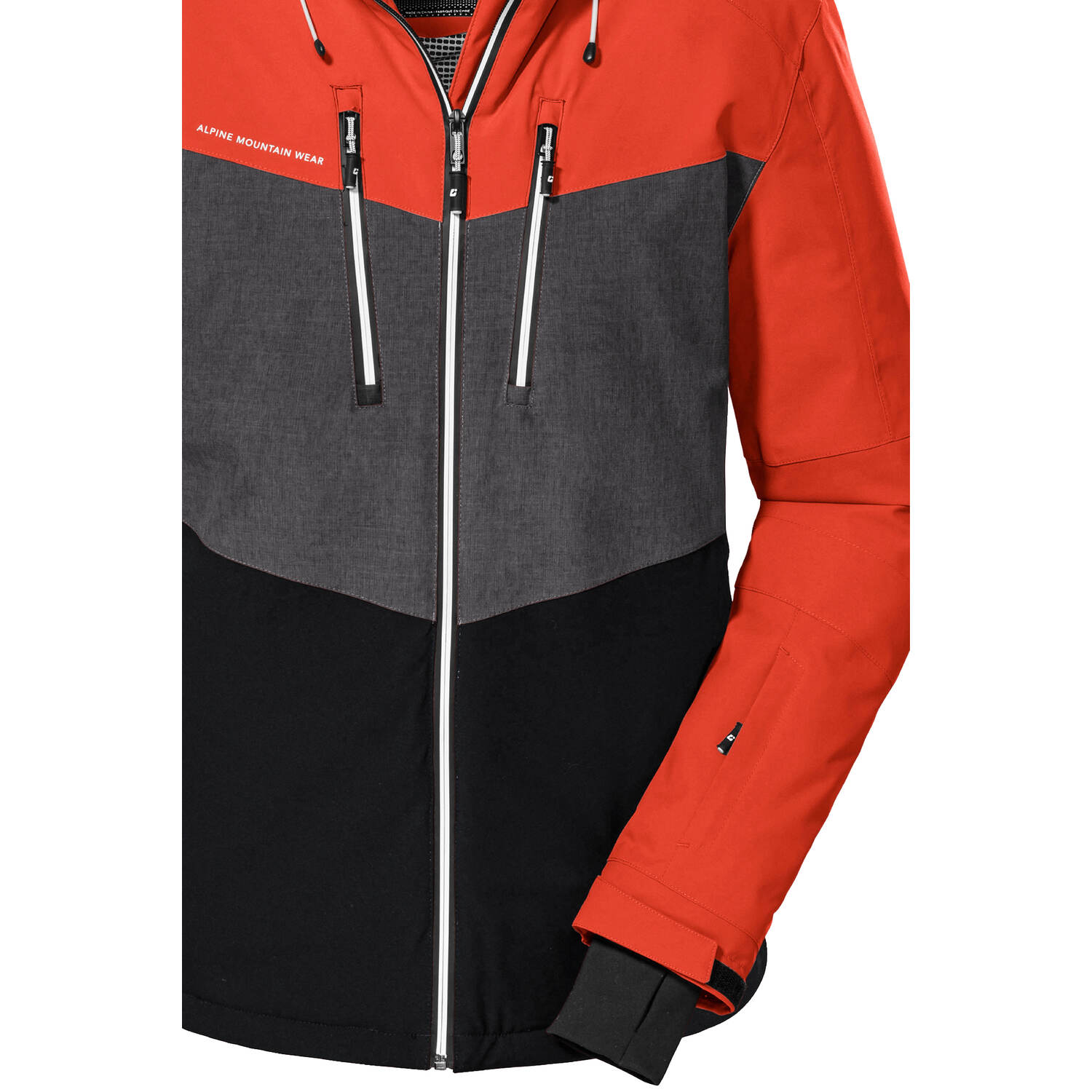 Herren killtec Dunkelorange