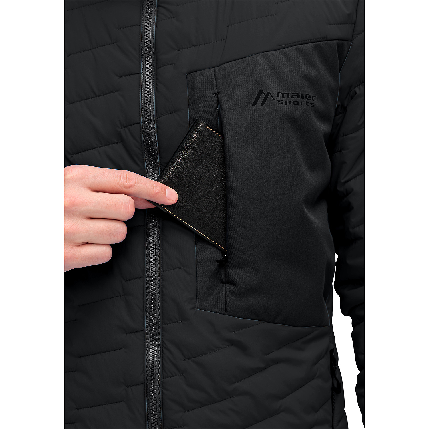 Herren Maier Sports Schwarz Donovaly M M10900 60 Jacke