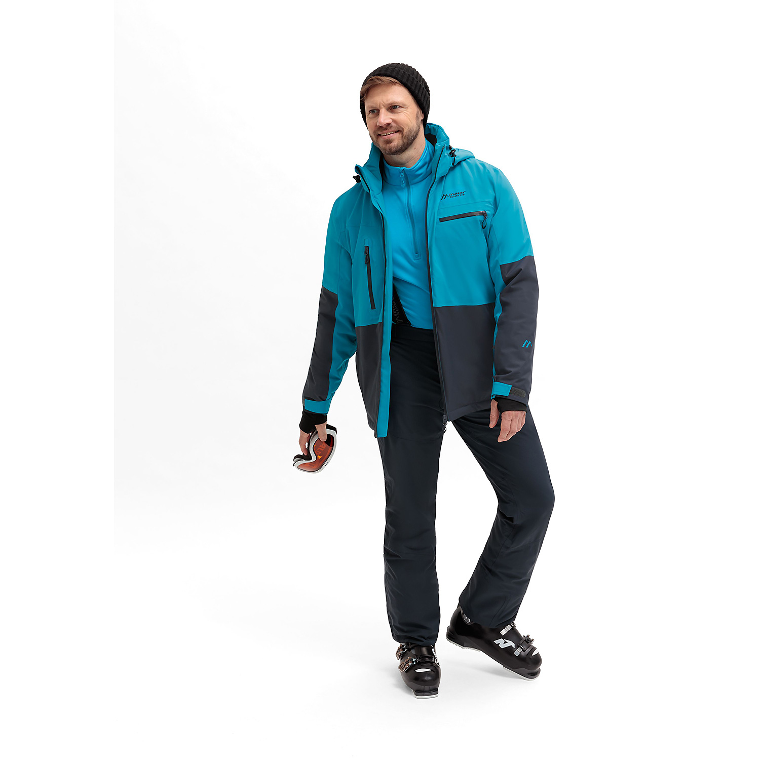 Herren Maier Sports Blau Roccarasa M M20343 68 Funktionsjacke