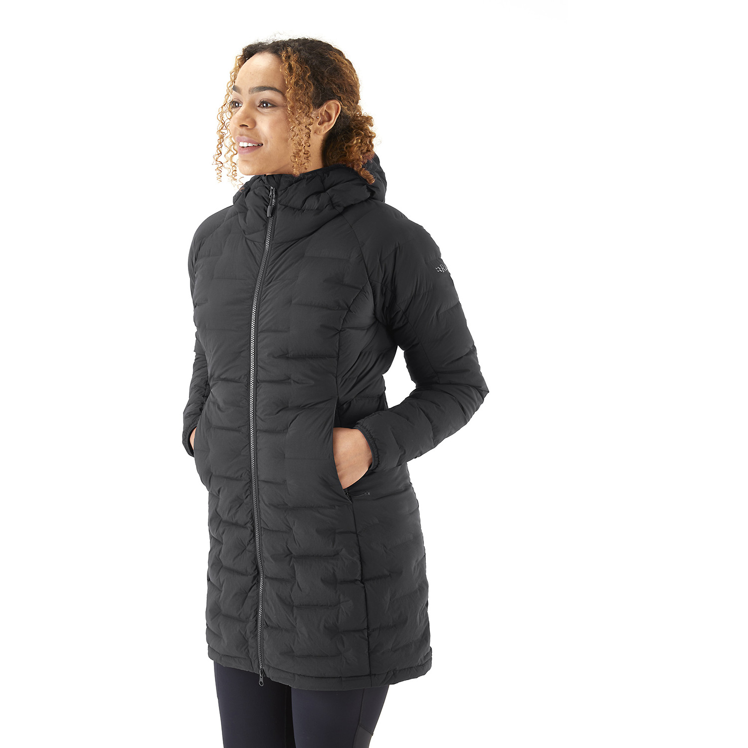 Damen Rab Nachtschwarz W CUBIT STRETCH DOWN PARKA Jacke