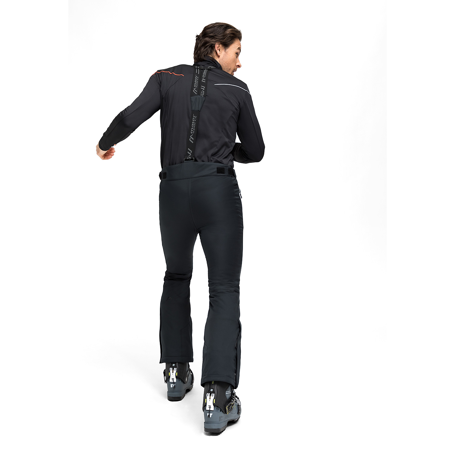 Herren Maier Sports Schwarz