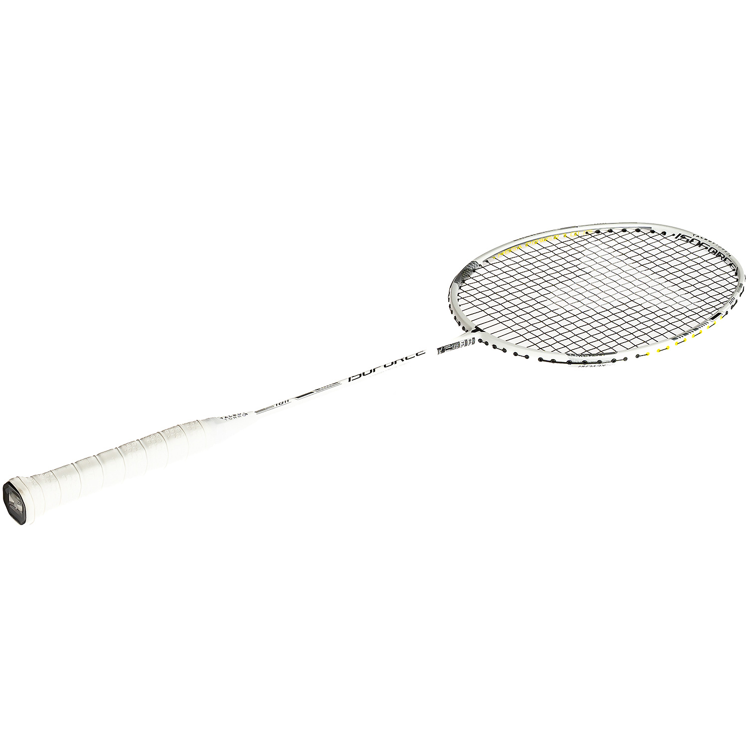Unisex TALBOT/TORRO wie abgebildet Badm.-Schläger ISOFORCE 1011 C4, white-black-silver 000 - Badmintonschläger