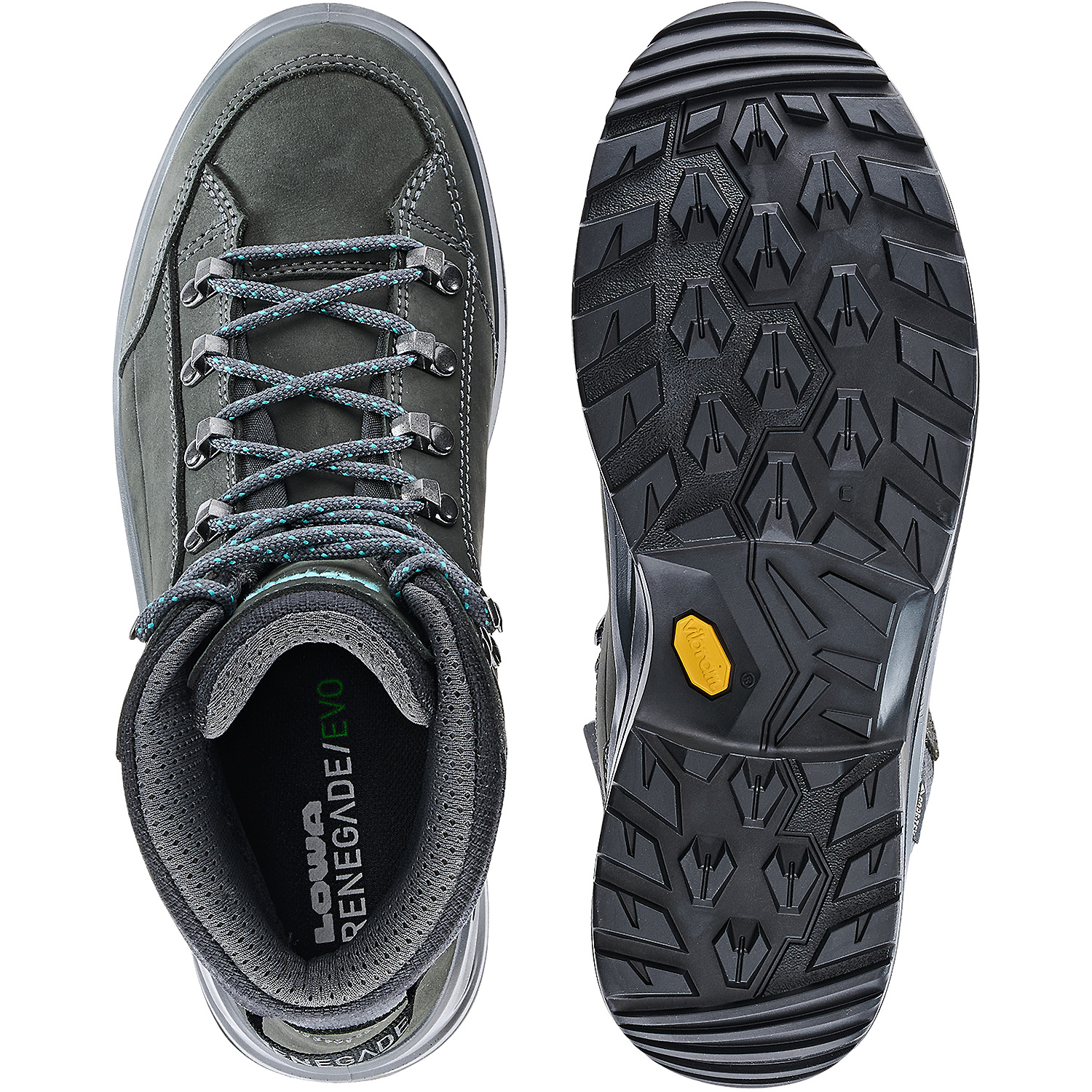 Damen Lowa Grau RENEGADE EVO GTX MID Ws W 9368 4,5 Multifunktionsstiefel