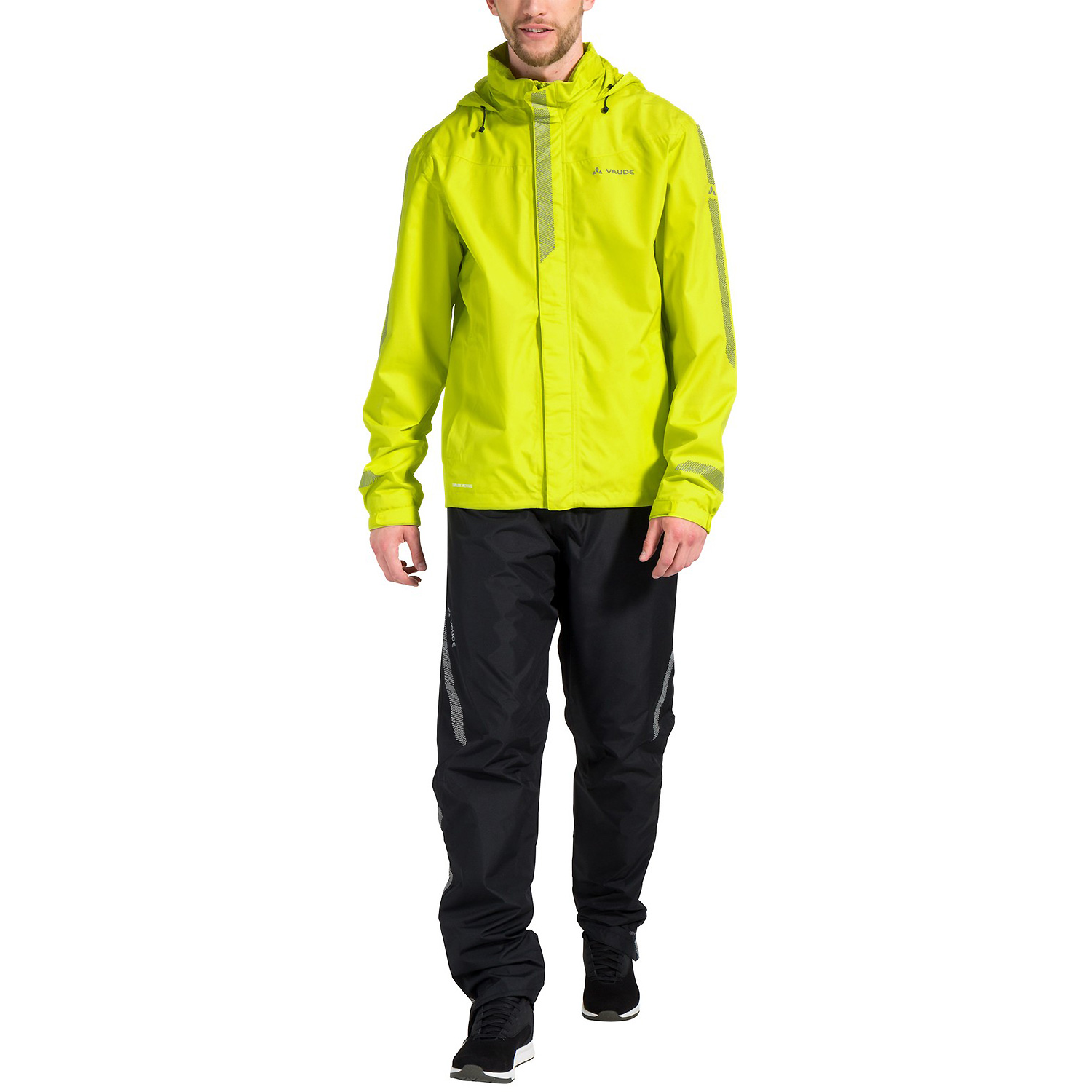 Herren VauDe Hellgrün Me Neshan LS Shirt IV 192 M Hemd