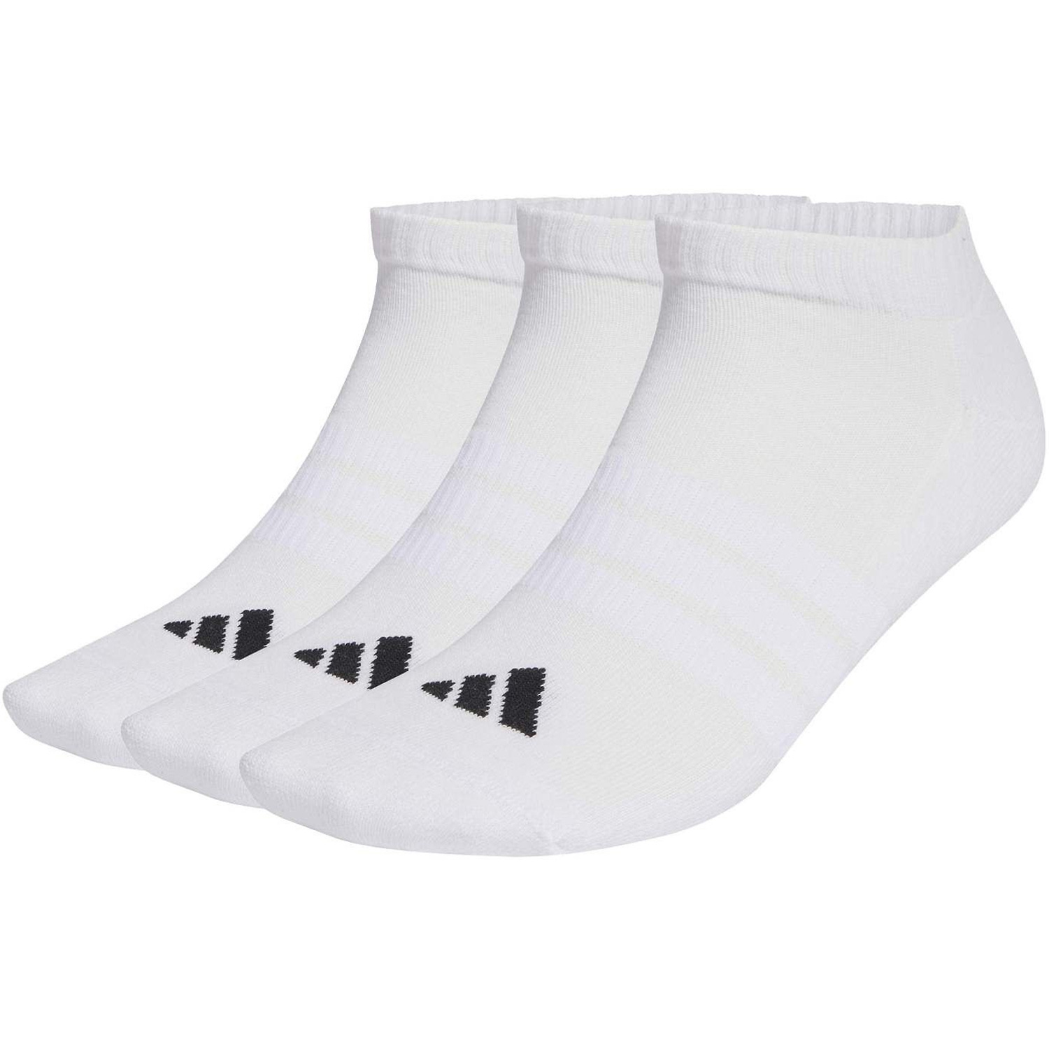 Herren Adidas wie abgebildet Gepolsterte Essentials Low Cut 3er-Pack Socken