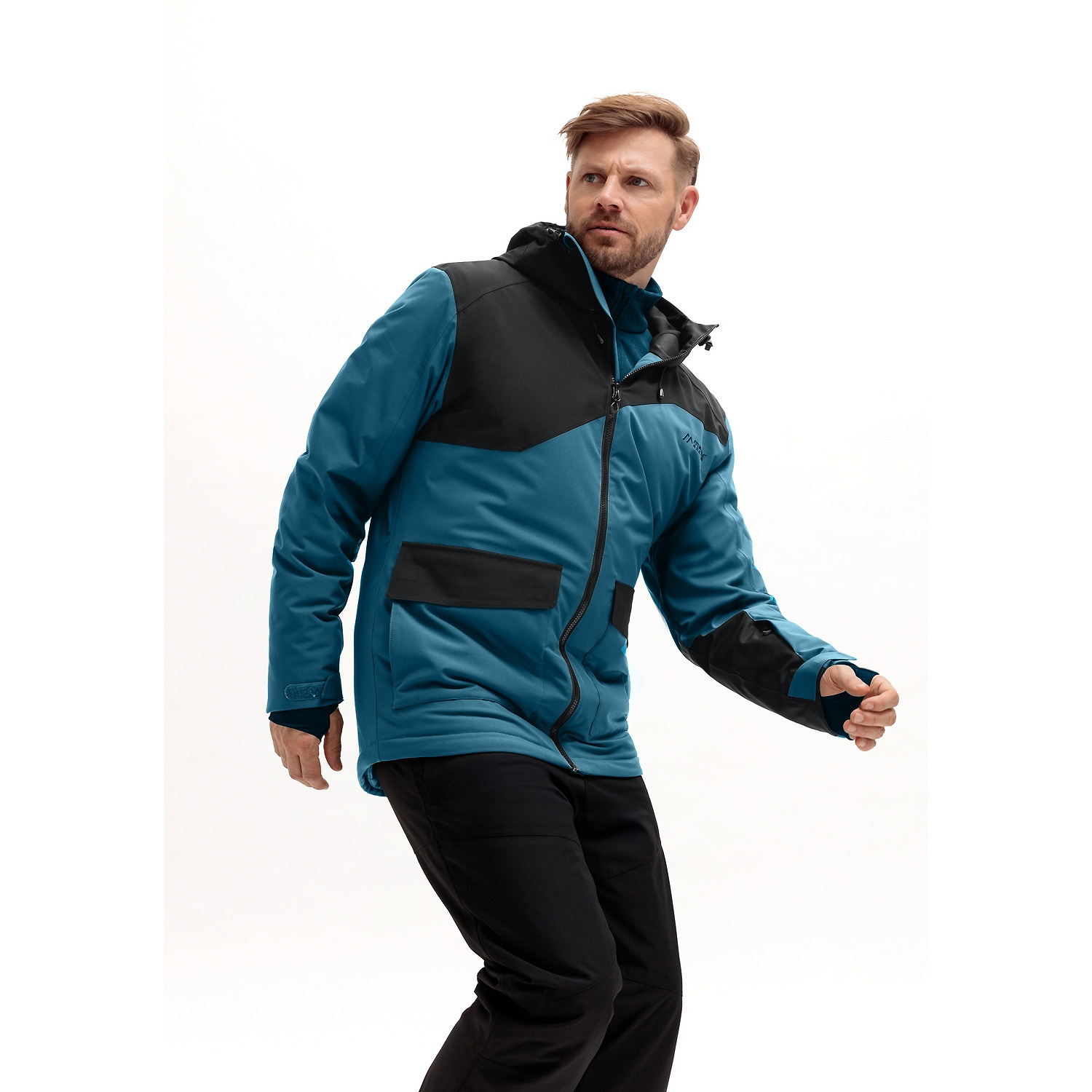 Herren Maier Sports Petrol Ovindoli M M20340 66 Funktionsjacke