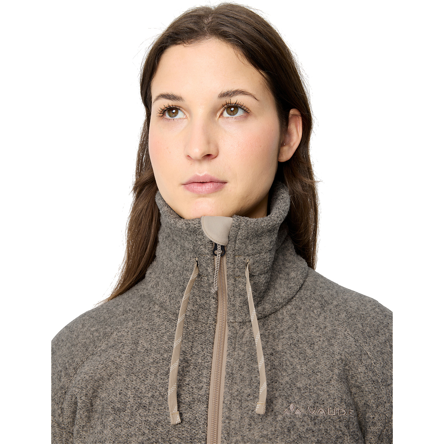 Damen Vaude Apfelgrün Wo Skomer Winter Fleece Jacket 781 46 Unterjacke