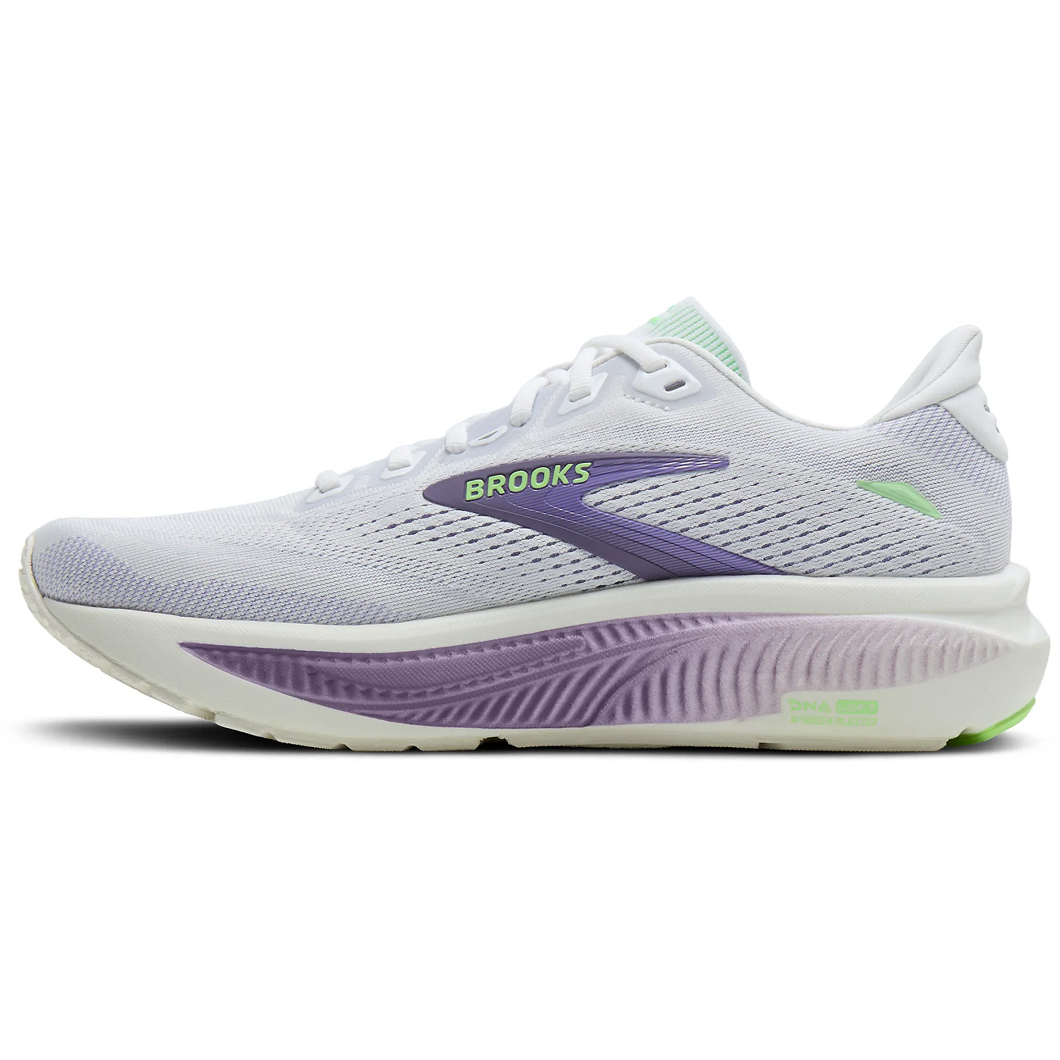 Damen Brooks Weiß Ghost 18 194 9,5 Laufschuh