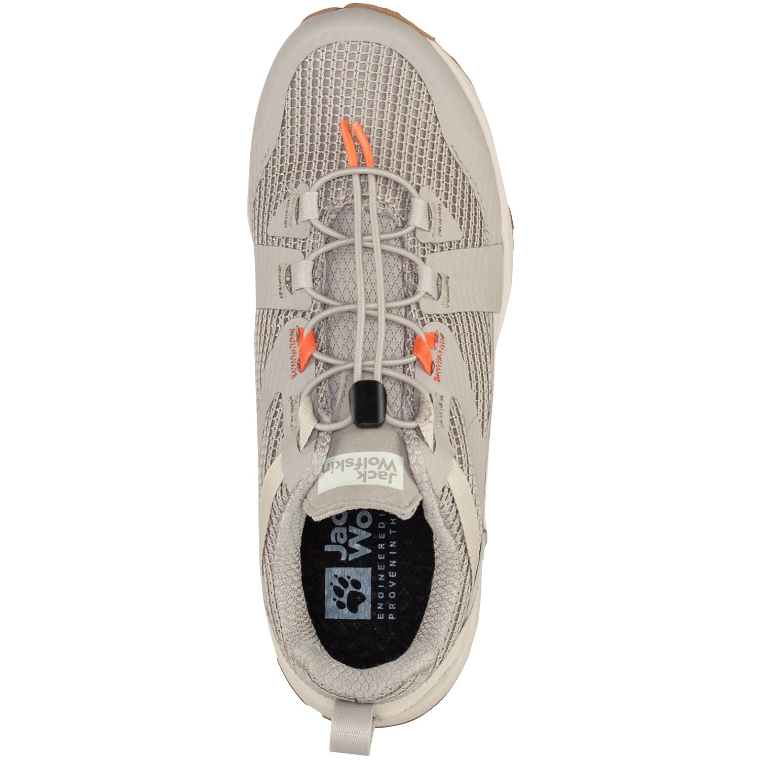 Damen Jack Wolfskin Steingrau SPIRIT LOW W 6954 37 Trekkinghalbschuh