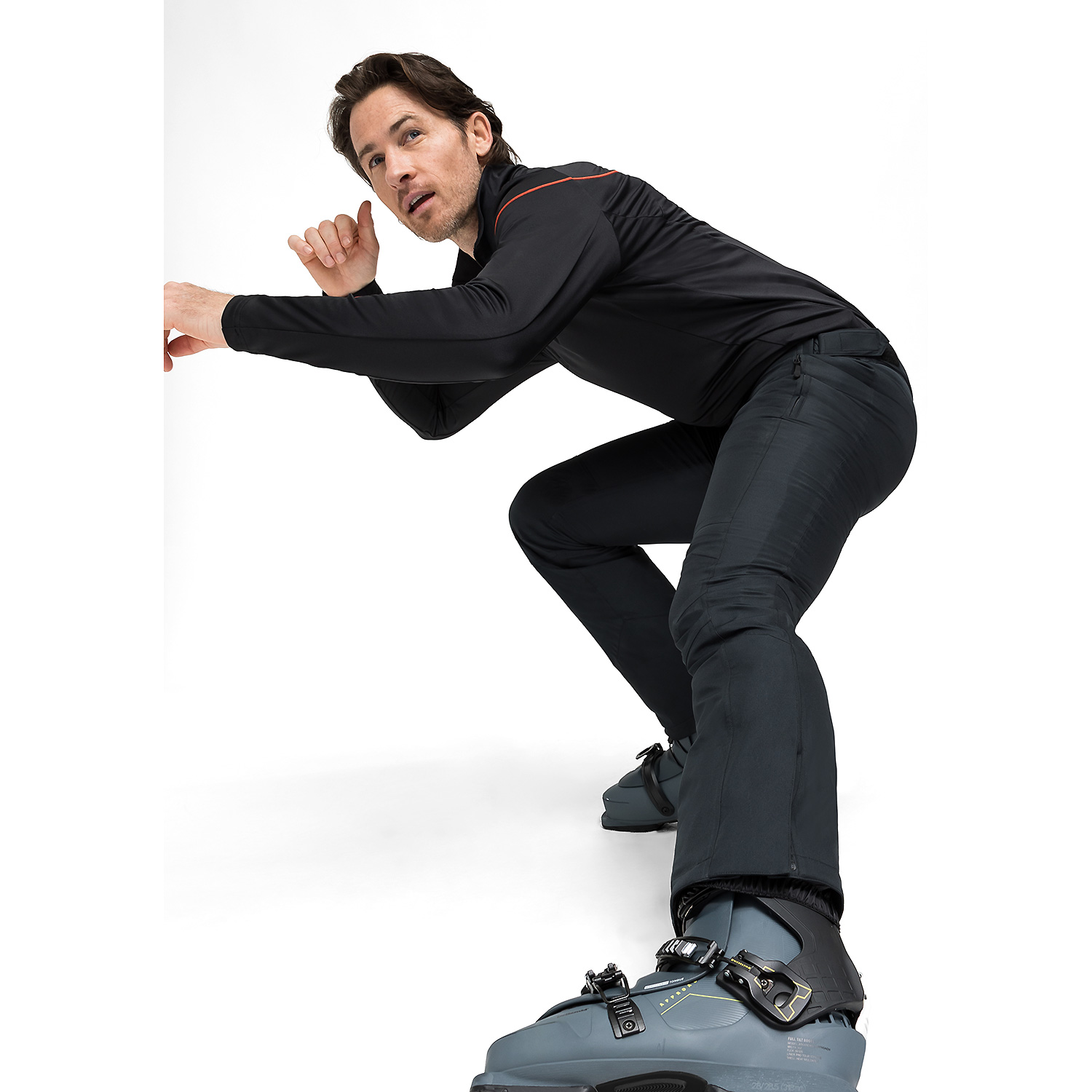 Herren Maier Sports Schwarz